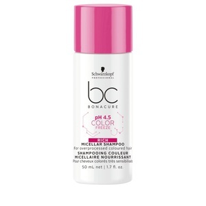 Schwarzkopf Prof., Schwarzkopf Prof. BC Bonacure pH 4.5 Color Freeze Rich Micellar Shampoo 50ml, Schwarzkopf Prof. BC Bonacure pH 4.5 Color Freeze Rich Micellar Shampoo 50ml