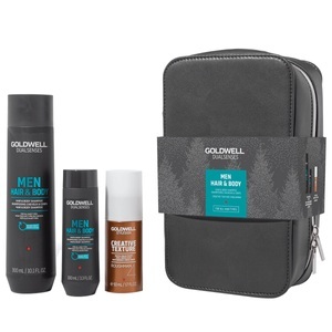 Goldwell, Goldwell Dualsenses Men's Hair & Body Gift Set 300+100+50ml, Goldwell Dualsenses Men's Hair & Body Gift Set 300ml + 100ml +50ml