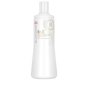 Wella, Wella Blondor Freelights Oxidant Entwickler 6 % 20 Volumen 1000ml, Wella Professionals Blondor Freelights Entwickler 6 % - 1000ml