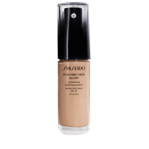 Shiseido, Shiseido Nr. 04 - Rose Synchro Skin Glow Luminizing Fluid Foundation LSF 20 30ml, Shiseido Face Synchro Skin Luminizing Fluid Foundation Glow, Rose 4 30ml