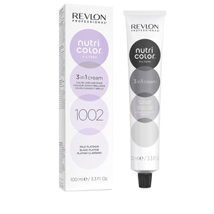 Revlon Professional, Nutri Color Creme - Pale Platinum 1002, Revlon nutri color Filters Tuben Helles Platin 100g