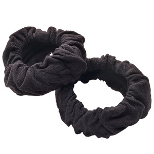 TRISA Accessoires, Trisa Accessoires Eco-Linie Haargummi, schwarz, 2 dicke Haargummis, Trisa Accessoires Eco-Linie Haargummi, schwarz, 2 dicke Haargummis