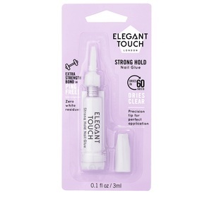 Elegant Touch, Elegant Touch - Strong Hold Nail Glue, Elegant Touch Strong Hold Nail Glue 3ml