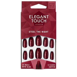 Elegant Touch, Elegant Touch - Steel The Night, Elegant Touch Colour Nails - Steel The Night