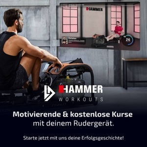 HAMMER, HAMMER Rudergerät Pro Force, Hammer Rudergerät »Pro Force II«