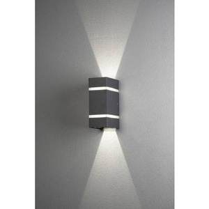 Konstmide, LED-Außenwandleuchte Cremona 2-flg. up/down