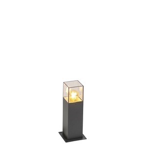 QAZQA, Wegeleuchte Dänemark, anthrazit, Höhe 30 cm