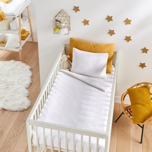 LA REDOUTE INTERIEURS, Baby-Duvetbezug Kumla aus Baumwoll-Musselin, Baby-Duvetbezug Kumla aus Baumwoll-Musselin