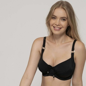DORINA, Bikini-Top, Cup G, von Dorina, in Schwarz, Bikini-Oberteil Fiji
