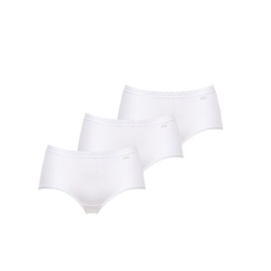 SANS COMPLEXE, 3er-Pack Midi-Slips Classique Coton, 3er-Pack Midi-Slips Classique Coton