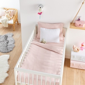 LA REDOUTE INTERIEURS, Baby-Duvetbezug Kumla aus Baumwoll-Musselin, Baby-Duvetbezug Kumla aus Baumwoll-Musselin