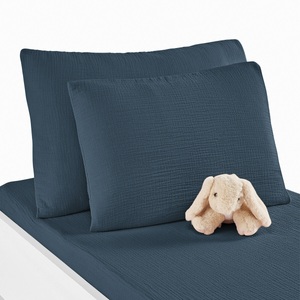 LA REDOUTE INTERIEURS, Kissenbezug Kumla für Babys, Baumwoll-Musselin, Kissenbezug Kumla für Babys, Baumwoll-Musselin