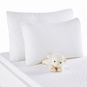 LA REDOUTE INTERIEURS, Kissenbezug Kumla für Babys, Baumwoll-Musselin, Kissenbezug Kumla für Babys, Baumwoll-Musselin