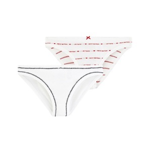 Petit Bateau, 2er-Pack Slips, Baumwolle, 2er-Pack Slips, Baumwolle