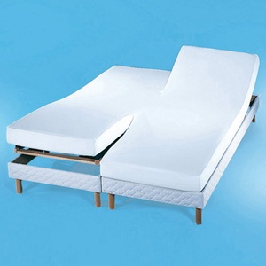 REVERIE, Matratzenschoner für verbundene Matratzen, 220 g/m², La Redoute Intérieurs - Matratzenschonbezug für Doppelbetten, 90x200 cm, Weiss