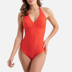 ANNE WEYBURN, Badeanzug mit Bauch-weg-Effekt, La Redoute Collections - Badeanzug mit Bauch-weg-Effekt, für Damen, Schwarz, Größe 34