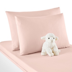 LA REDOUTE INTERIEURS, Baby-Kissenbezug Scénario aus reiner Bio-Baumwolle, La Redoute Intérieurs - Baby-Kissenbezug Scenario, 40 x 60 cm, Beige