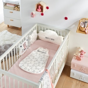 LA REDOUTE COLLECTIONS, Bedruckte Bettumrandung, Modulierbare Bettumrandung, bedruckter Perkal