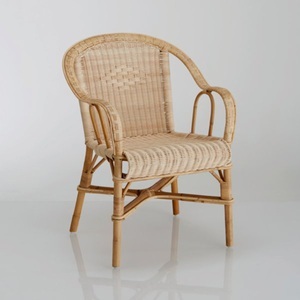 KOK, Gartensessel ''Marcel'', Peddigrohr, La Redoute Intérieurs - Gartensessel Carmel, One Size, Beige
