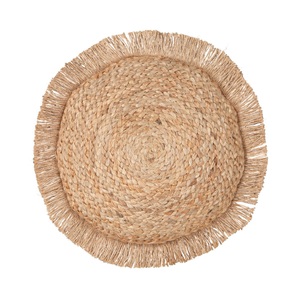 LA REDOUTE INTERIEURS, Rundes Kissen Ceylan, Jute, La Redoute Intérieurs - Kissen Ceylan, One Size, Beige