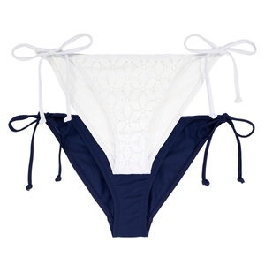 DORINA, 2er-Pack Bikini-Slips Cambria, 2er-Pack Bikini-Slips Cambria mit Häkelspitze