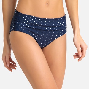 ANNE WEYBURN, Bikini-Slip mit Tupfenmuster, La Redoute Collections - Bikini-Slip mit Tupfenmuster, 50, Beige