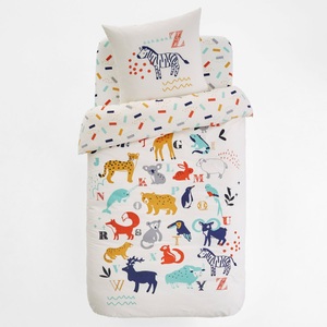 LA REDOUTE INTERIEURS, Schlafsack-Set ANIMALIA ohne Bettdecke, Schlafsack-Set ANIMALIA ohne Bettdecke