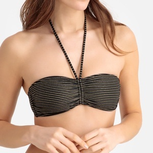 LA REDOUTE COLLECTIONS, Bikini-Oberteil in Bandeau-Form, Bikini-Oberteil in Bandeau-Form