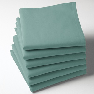LA REDOUTE INTERIEURS, 6er-Pack unifarbene Servietten SCENARIO, Baumwolle, La Redoute Intérieurs - 6er-Pack Stoffservietten SCENARIO mit Fleckenschutz, 45 x cm, Grau
