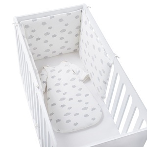 LA REDOUTE COLLECTIONS, Bettumrandung, Wolken, Bettumrandung mit Wolkenmotiven, Sweatware