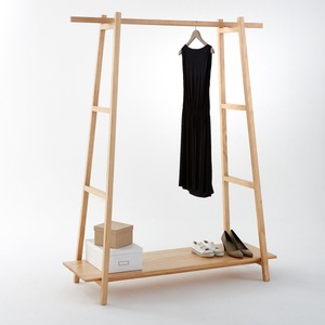 LA REDOUTE INTERIEURS, Kleiderständer Leiterform Kiefer massiv, Uyen, La Redoute Intérieurs - Kleiderständer Uyen, One Size, Beige