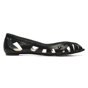 JONAK, Lederballerinas mit Durchbruchmuster Deray, Lederballerinas Deray, Cut-outs