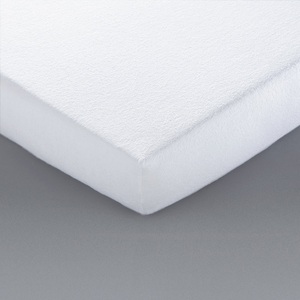 LA REDOUTE INTERIEURS, Matratzenschonbezug aus Frottee mit BI-OME-Ausrüstung, La Redoute Intérieurs - Matratzenschonbezug aus Frottee mit Milbenschutz, 60 x 120 cm, Weiss