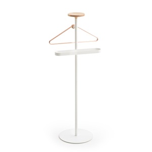 LA REDOUTE INTERIEURS, Kleiderständer, Metall und Holz, La Redoute Intérieurs - Stummer Diener, One Size, Weiss