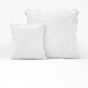 LA REDOUTE INTERIEURS, Gesteppter Kissenbezug SCENARIO, Baumwolle, La Redoute Intérieurs - Gesteppter Kissenbezug Scenario aus Baumwolle, 40 x cm, Weiss