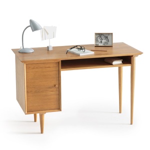 LA REDOUTE INTERIEURS, Schreibtisch ''Quilda'' im Vintage-Design, 1 Kasten, La Redoute Intérieurs - Vintage-Schreibtisch Quilda mit 1 Kasten, One Size, Braun