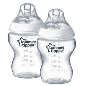 TOMMEE TIPPEE, 2er-Pack Babyflaschen Closer to Nature, 260 ml, 42252085, Tommee Tippee Babyfläschchen Closer to Nature