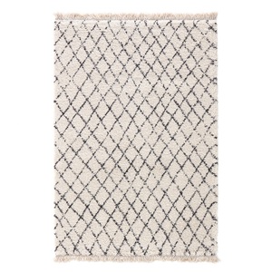 LA REDOUTE INTERIEURS, Teppich Madara, Berber-Stil, La Redoute Intérieurs - Teppich Madara im Berberstil, 200X290CM, Weiss