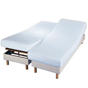 LA REDOUTE INTERIEURS, Matratzenschonbezug für Doppelbetten, Molton mit Milbenschutz, La Redoute Intérieurs - Matratzenschonbezug für Doppelbetten, 90x200 cm, Weiss