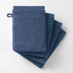 LA REDOUTE INTERIEURS, 4er-Pack Waschhandschuhe, 600 g/m², La Redoute Intérieurs - 4er-Pack Waschlappen Zavara, 15 x 21 cm, Orange