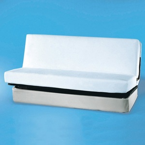 REVERIE, Matratzenschonbezug für klappbare Schlafsofas, Frottee mit PU-Beschichtung, La Redoute Intérieurs - Matratzenschonbezug für Klappsofas aus Frottee, 130x190 cm, Weiss
