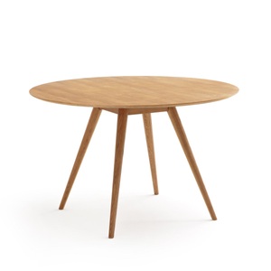LA REDOUTE INTERIEURS, Runder Esstisch Quilda, 4-6 Personen, La Redoute Intérieurs - Runder Esstisch Quilda für 4-6 Pers., 10P, Braun