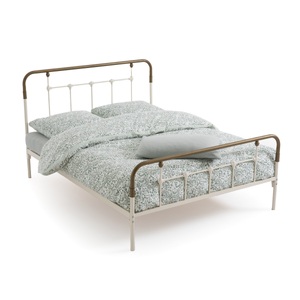 LA REDOUTE INTERIEURS, Bett Asper, Metall, La Redoute Intérieurs - Bett Asper, 140X190CM, Schwarz