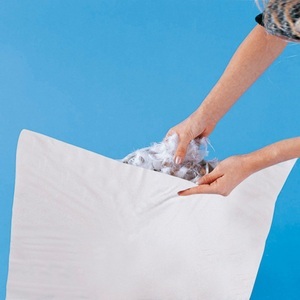 LA REDOUTE INTERIEURS, Nackenkissenbezug, zum Selbstgestalten, La Redoute Intérieurs - Nackenrollenbezug zum Befüllen, 90cm, Weiss Bedruckt