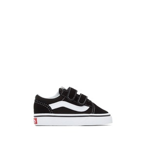 VANS, Sneakers TD Old Skool V mit Klettverschluss, Vans Old Skool Baby Sneaker | Schwarz | Jungen | EU23.5