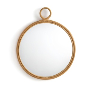 LA REDOUTE INTERIEURS, Runder Spiegel Nogu, Rattanrahmen, La Redoute Intérieurs - Spiegel Nogu, One Size, Beige