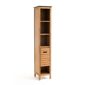 LA REDOUTE INTERIEURS, Badezimmerregal Saturn, Akazienholz geölt, La Redoute Intérieurs - Badezimmerregal Saturne, One Size, Beige