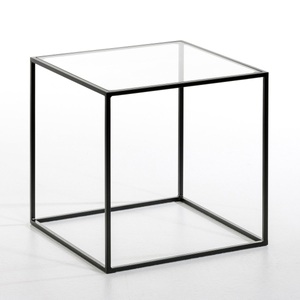 AM.PM, Beistelltisch ''Sybil'' mit Glasplatte, AM.PM - Beistelltisch Sybil mit Glasplatte, One Size, Transparent