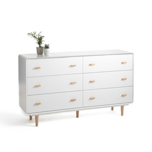 LA REDOUTE INTERIEURS, Kommode JIMI mit 6 Schubladen, La Redoute Intérieurs - Kommode JIMI, One Size, Weiss