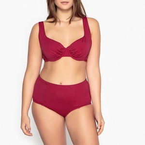 LA REDOUTE COLLECTIONS PLUS, Bikini-Slip mit Formeffekt und Taillenbund, La Redoute Collections - Bikini-Slip mit Formeffekt, 44, Schwarz